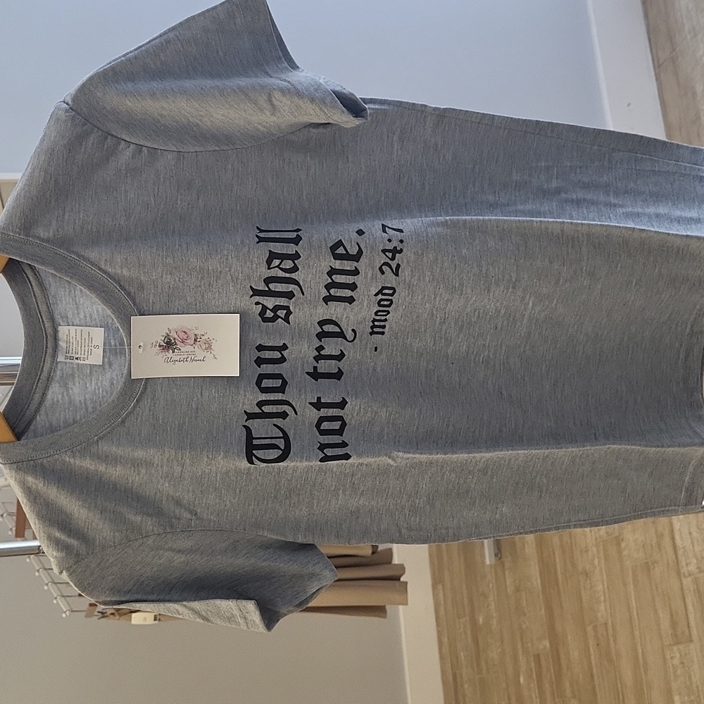 Thou Shall not try me T shirt